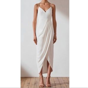 Shona Joy Core Cocktail Dress-Ivory